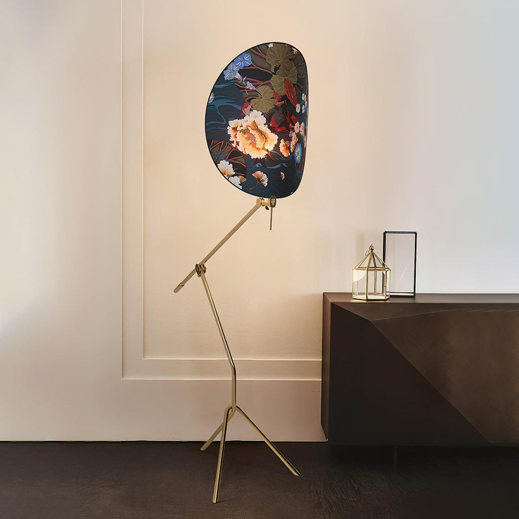 Floral Nocturne Floor Light, Floor Lamp, detail 2