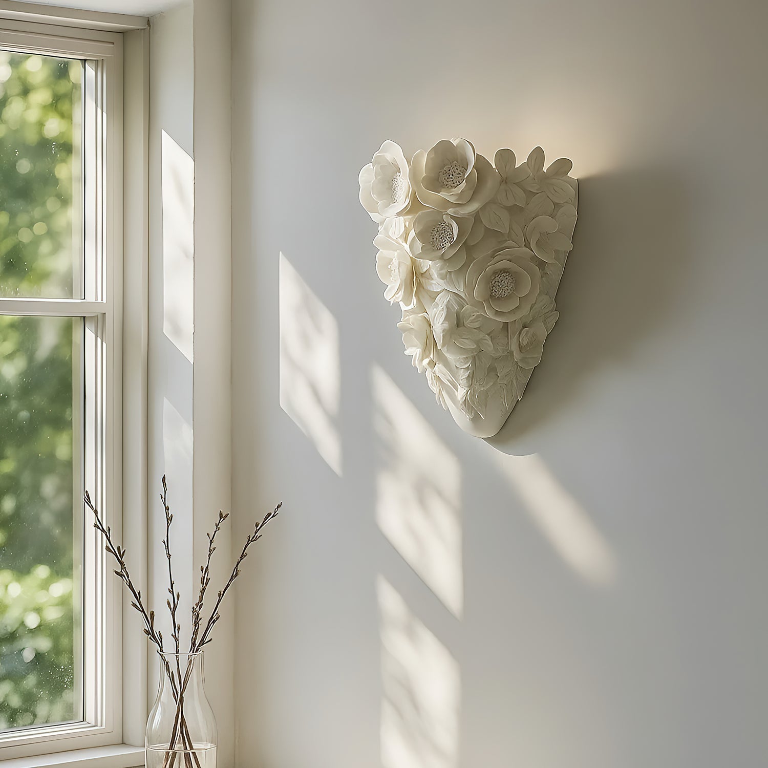 Floranza Wall Light, Hardwired Wall Sconce, detail 3