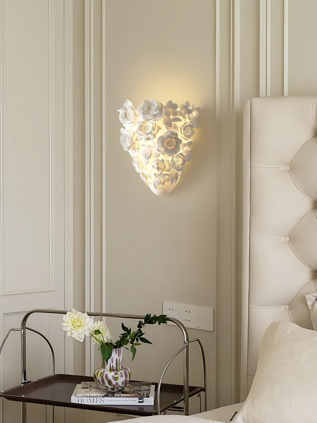 Floranza Wall Light, Hardwired Wall Sconce, detail 9