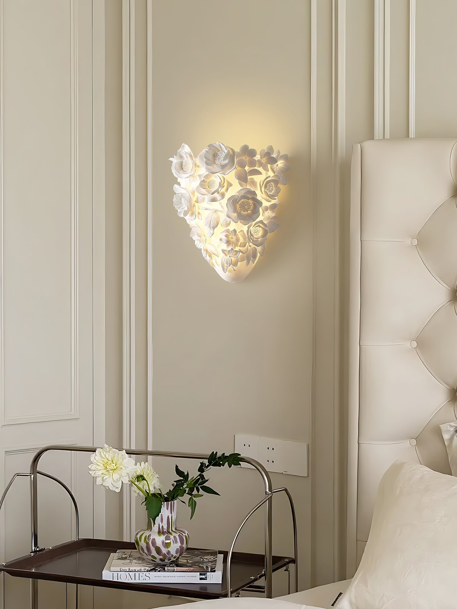 Floranza Wall Light, Hardwired Wall Sconce, detail 9