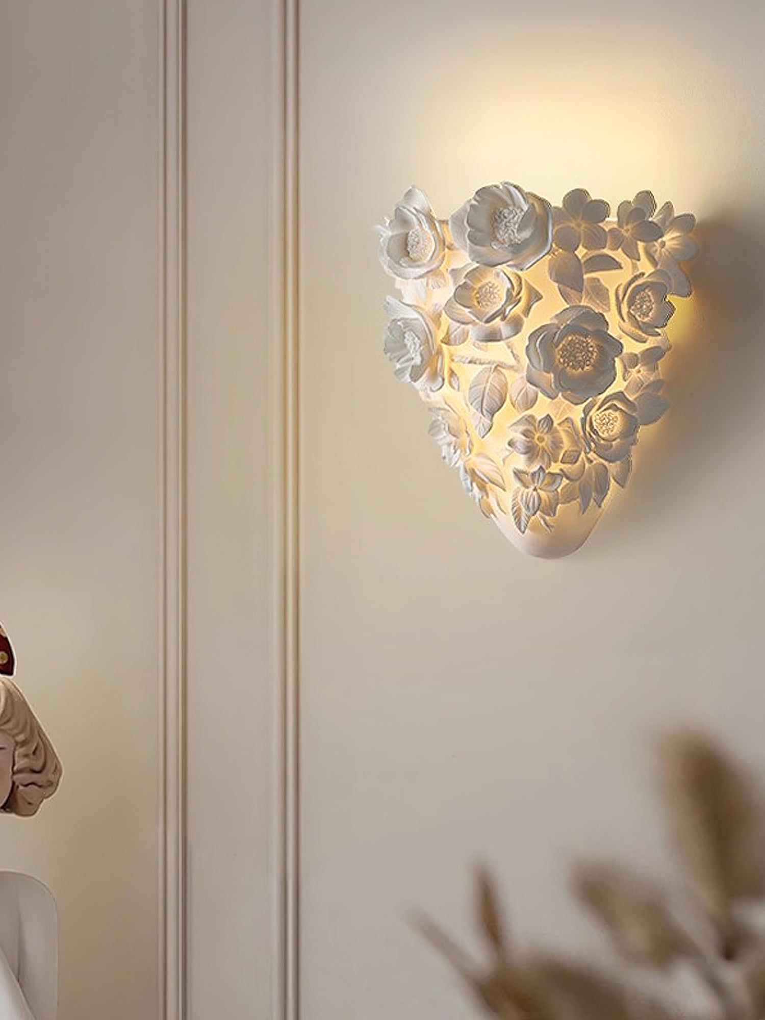 Floranza Wall Light, Hardwired Wall Sconce, detail 13