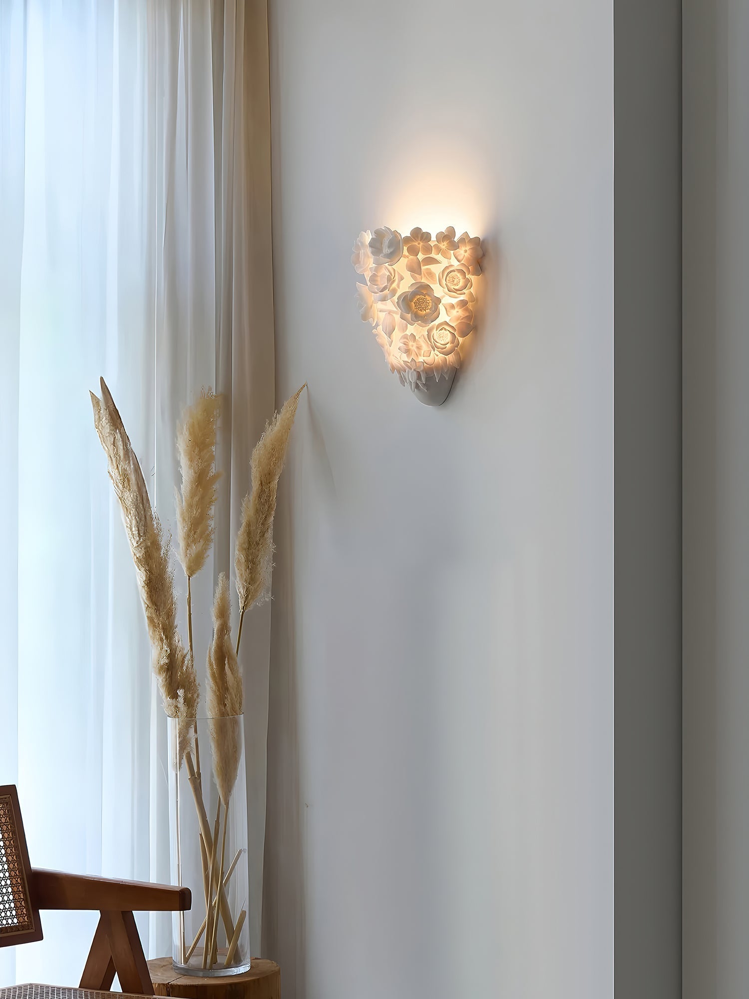 Floranza Wall Light, Hardwired Wall Sconce, detail 4