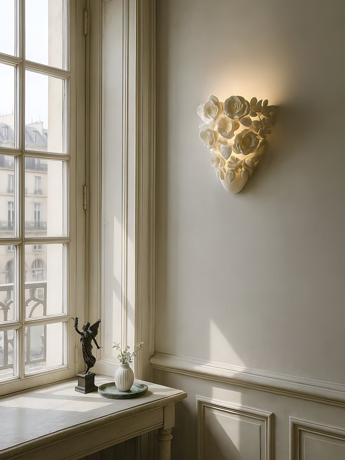 Floranza Wall Light, Hardwired Wall Sconce, detail 6