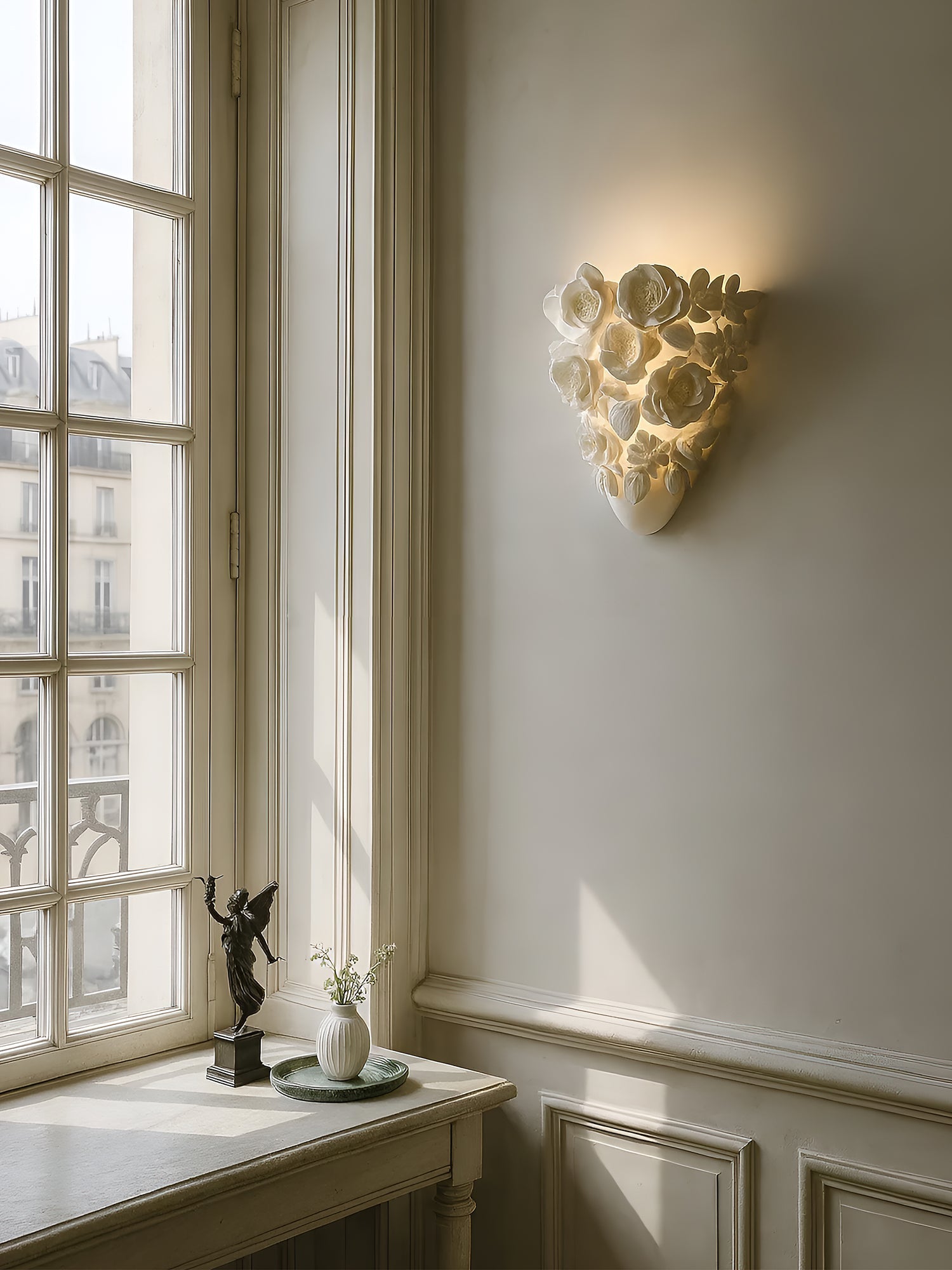 Floranza Wall Light, Hardwired Wall Sconce, detail 6