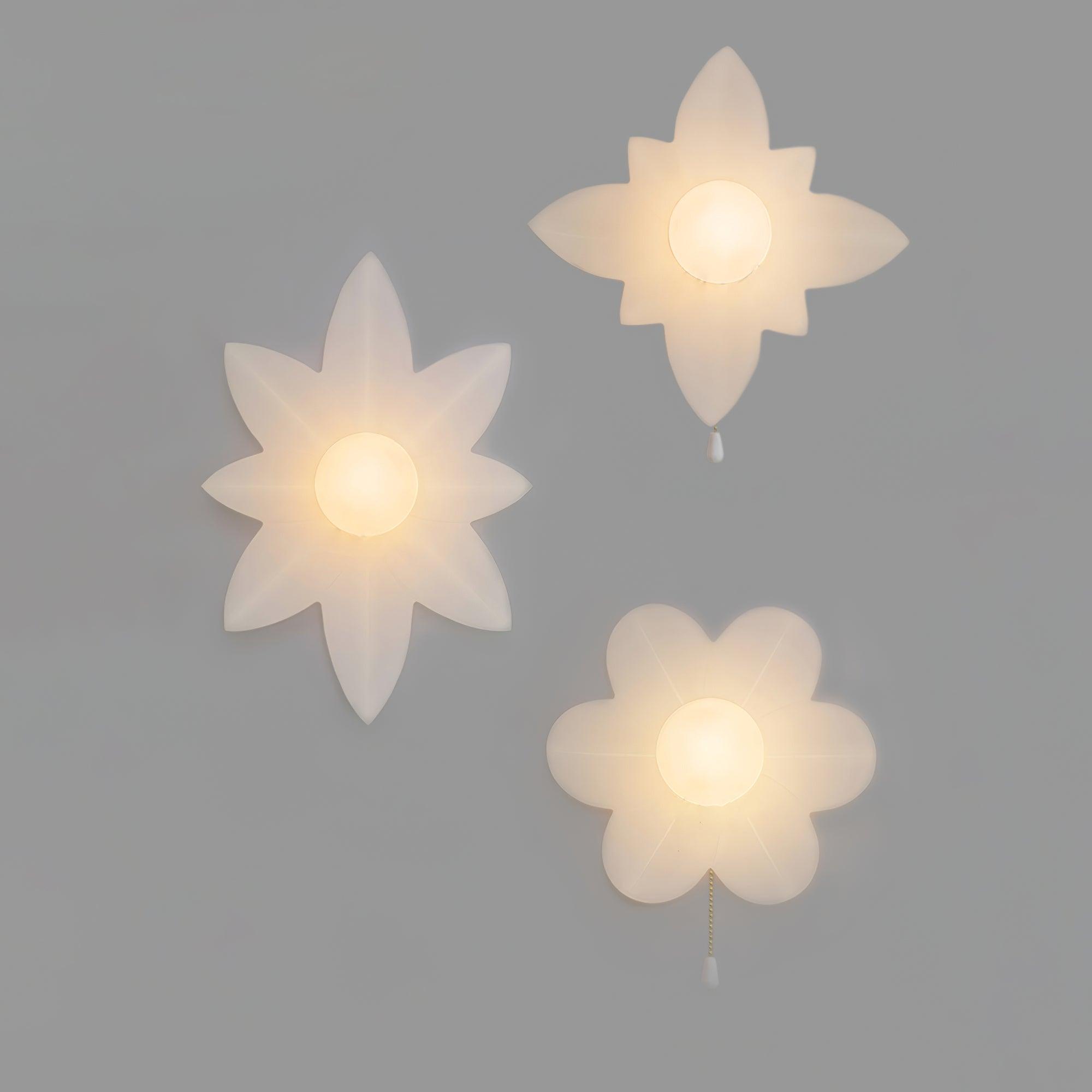 Flowers Wall Light, Hardwired Wall Sconce, detail 11