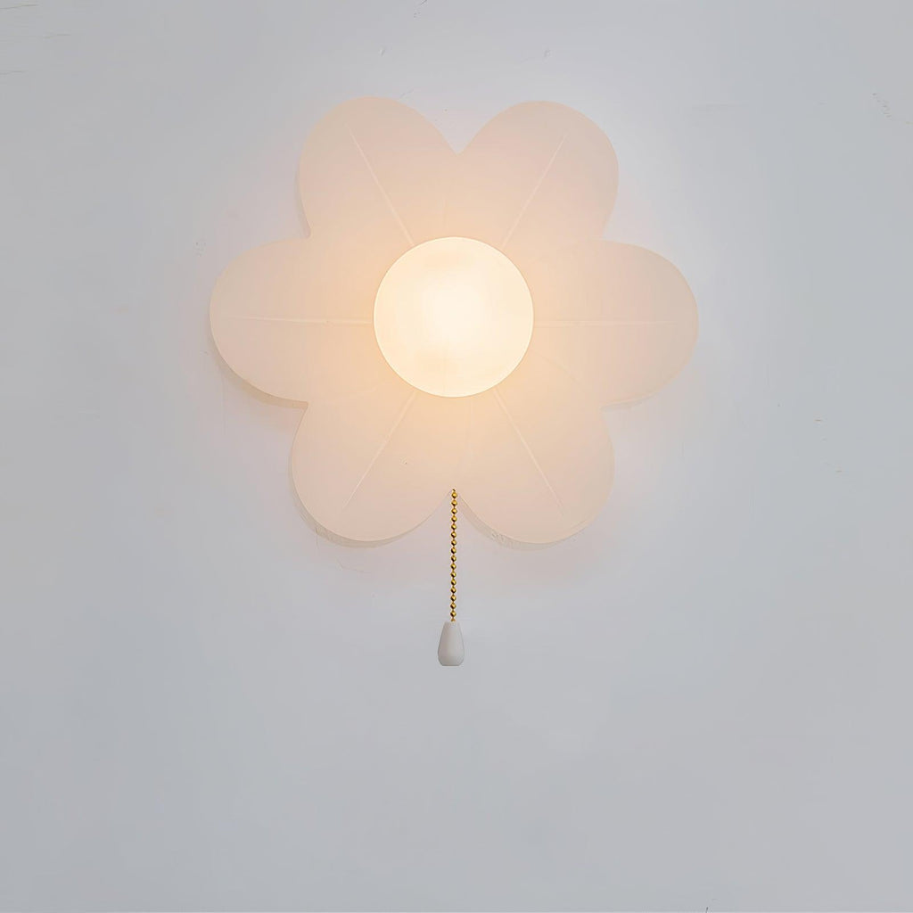Flowers Wall Light, Hardwired Wall Sconce, detail 4