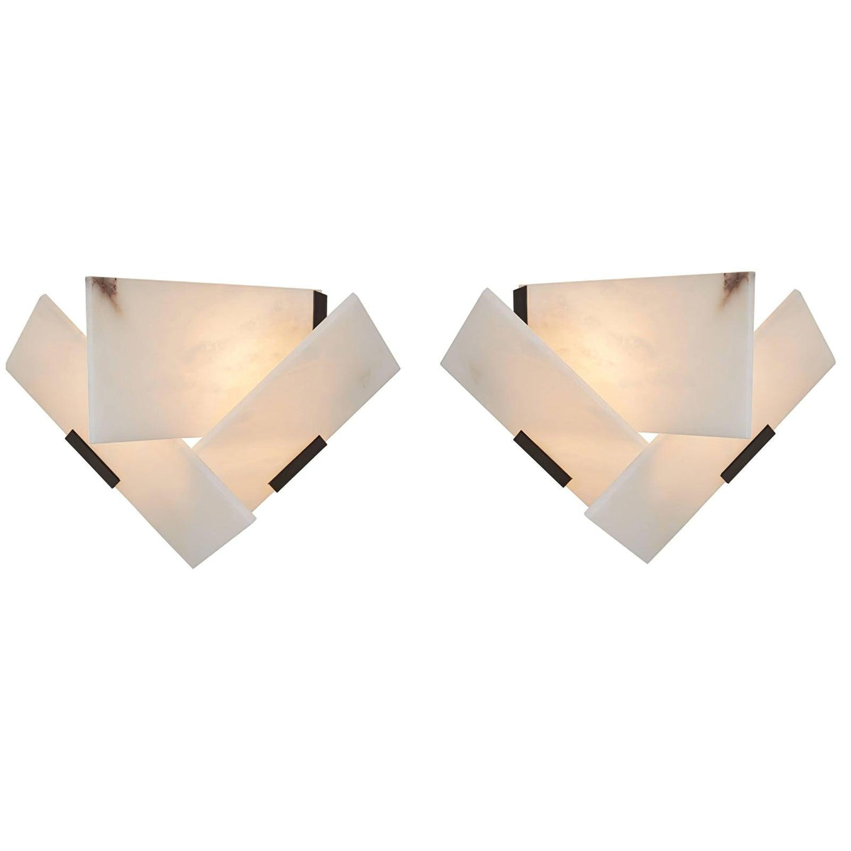 Fly Alabaster Wall Light, Hardwired Wall Sconce, detail 5