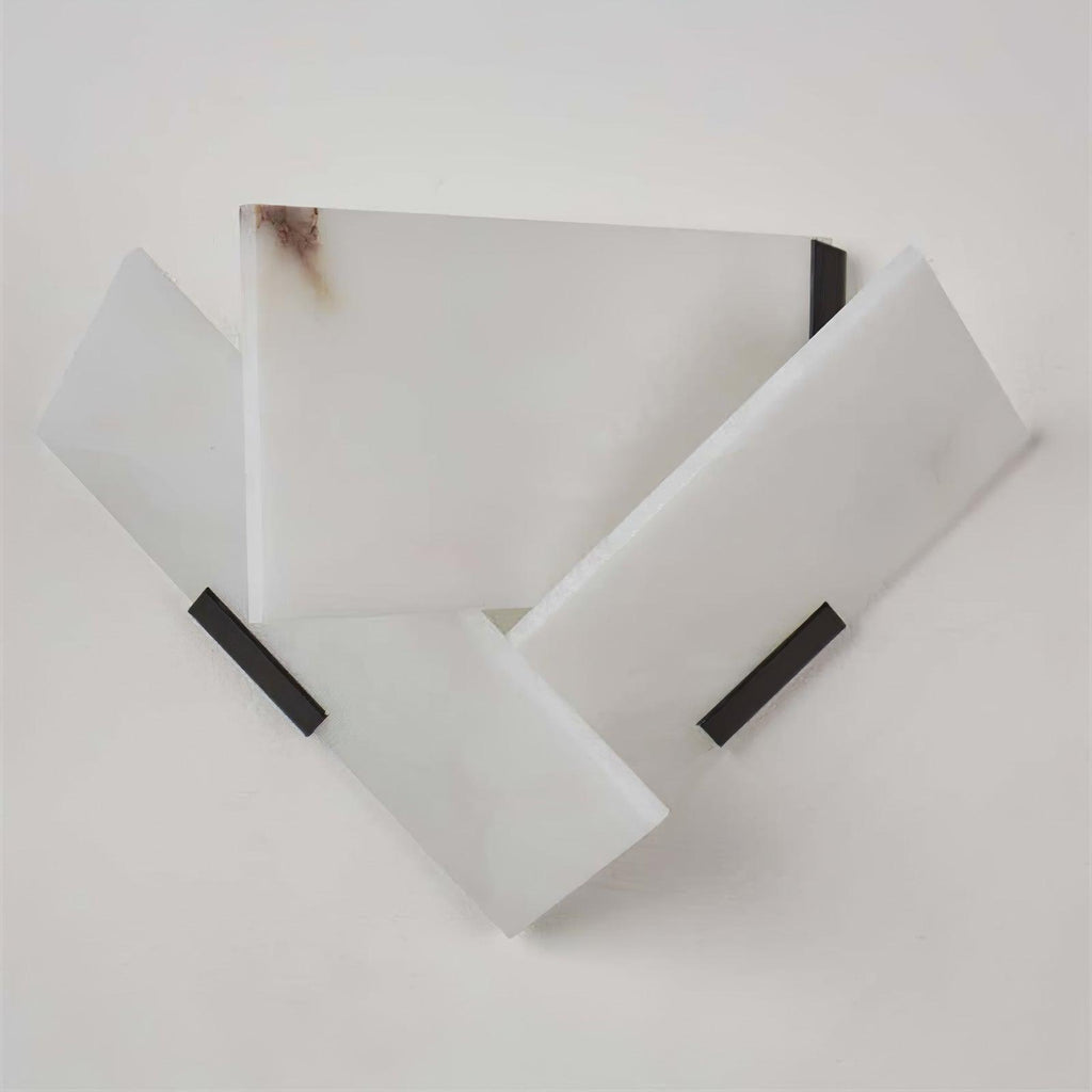 Fly Alabaster Wall Light, Hardwired Wall Sconce, detail 8