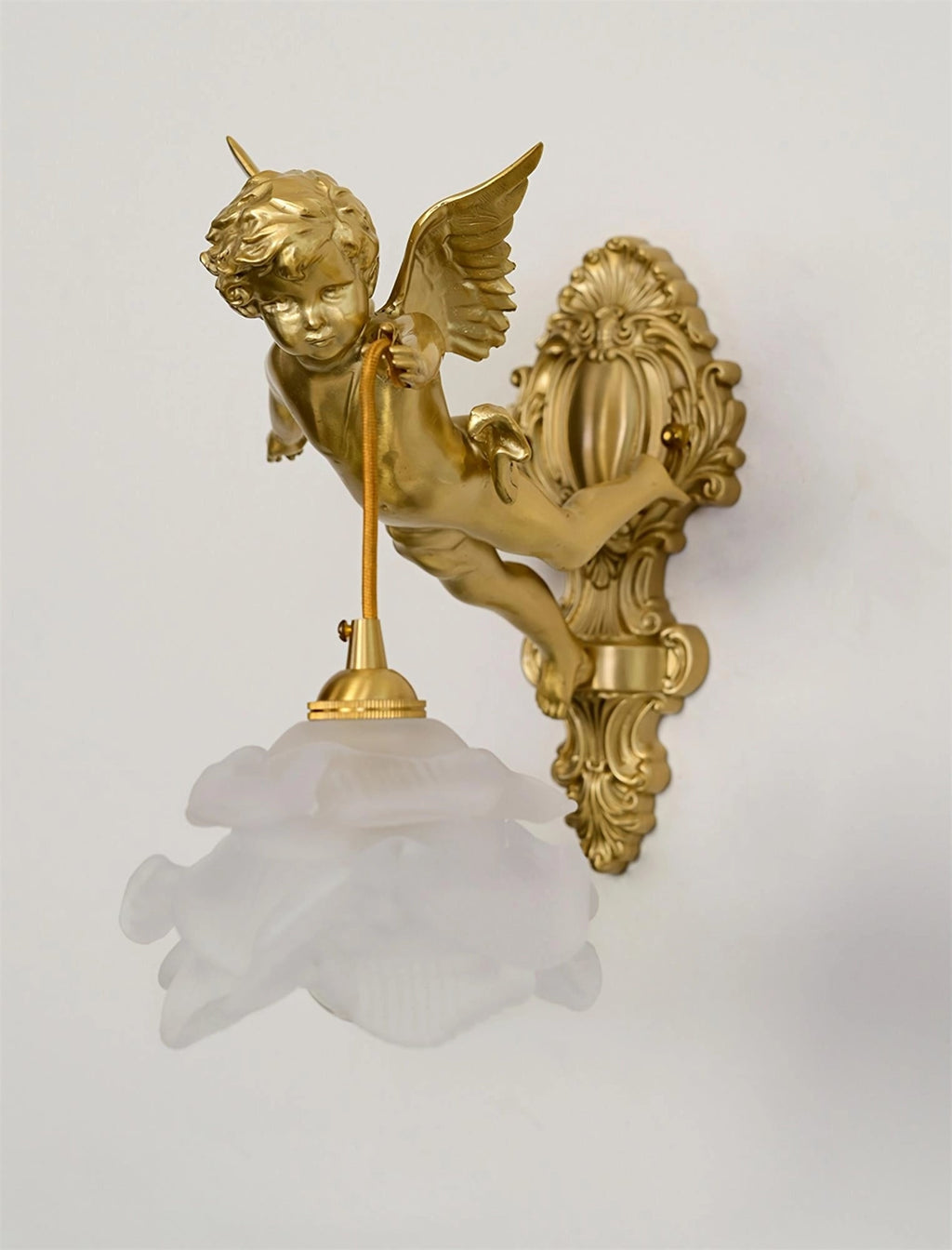 Flying Angel Sconce Wall Light, Hardwired Wall Sconce, detail 8