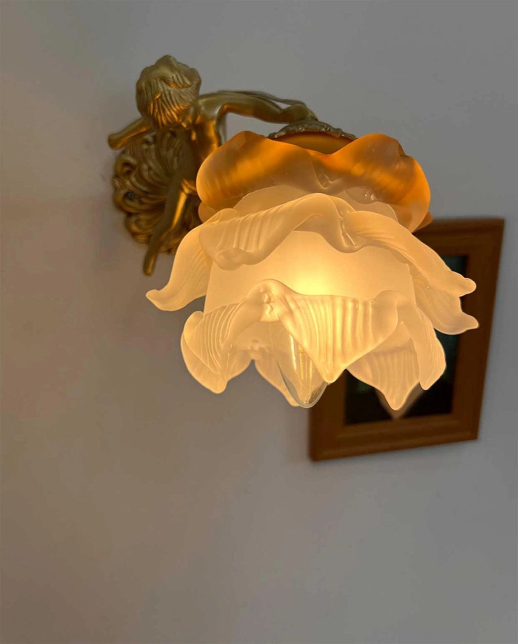 Flying Angel Sconce Wall Light, Hardwired Wall Sconce, detail 19