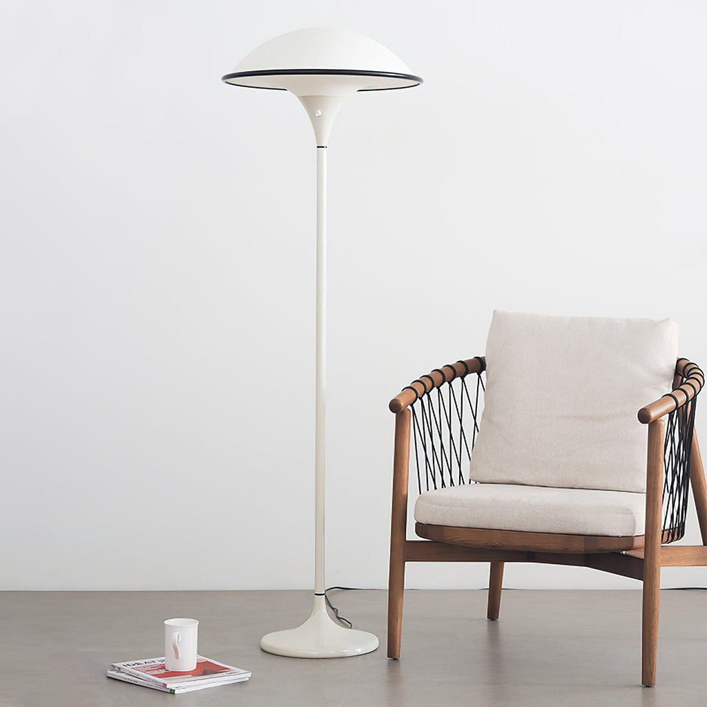 Foggy Saucer Floor Light 15.7", Floor Lamp, detail 4