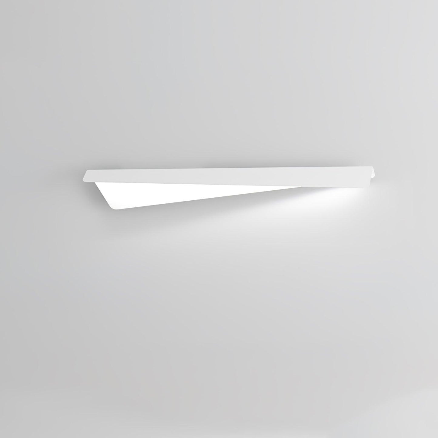 Folding Line Wall Light, Hardwired Wall Sconce, Metal, Dia 71.5cm x H 13cm