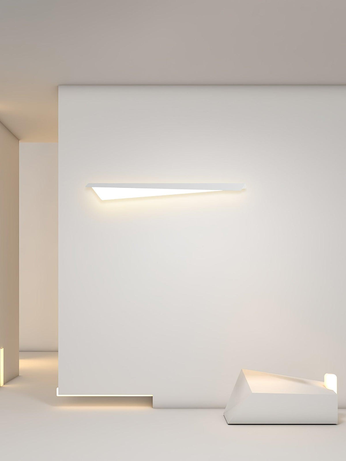 Folding Line Wall Light, Hardwired Wall Sconce, detail 5