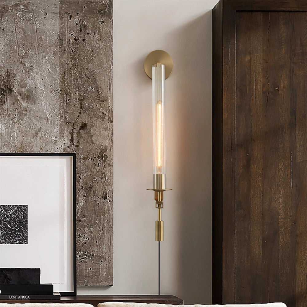 French Classicism Plug-In Wall Light, Plug-In Wall Sconce, detail 2