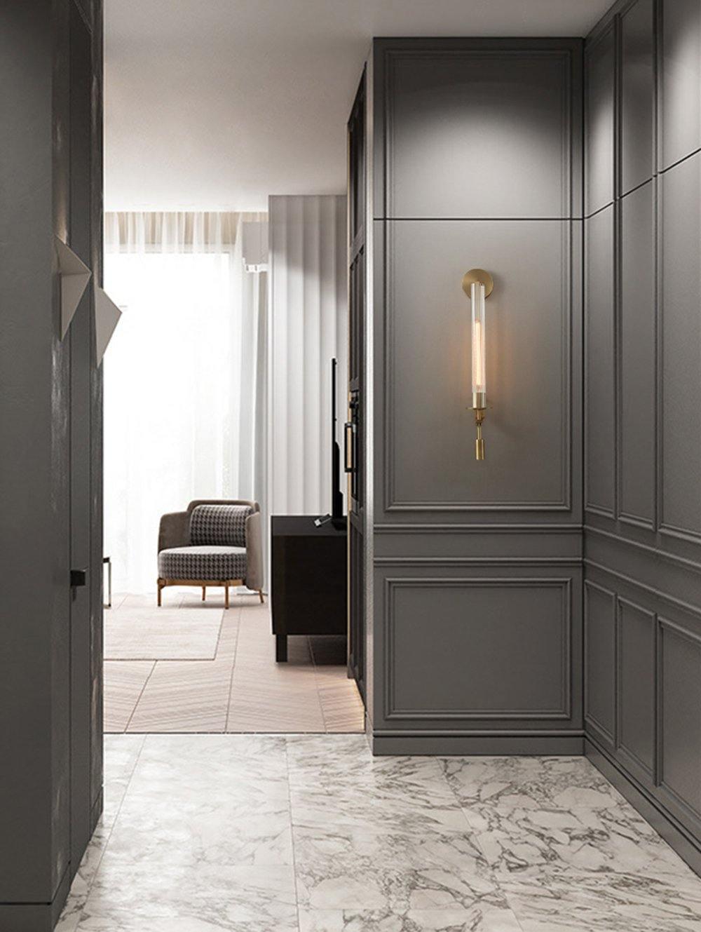 French Classicism Plug-In Wall Light, Plug-In Wall Sconce, detail 29