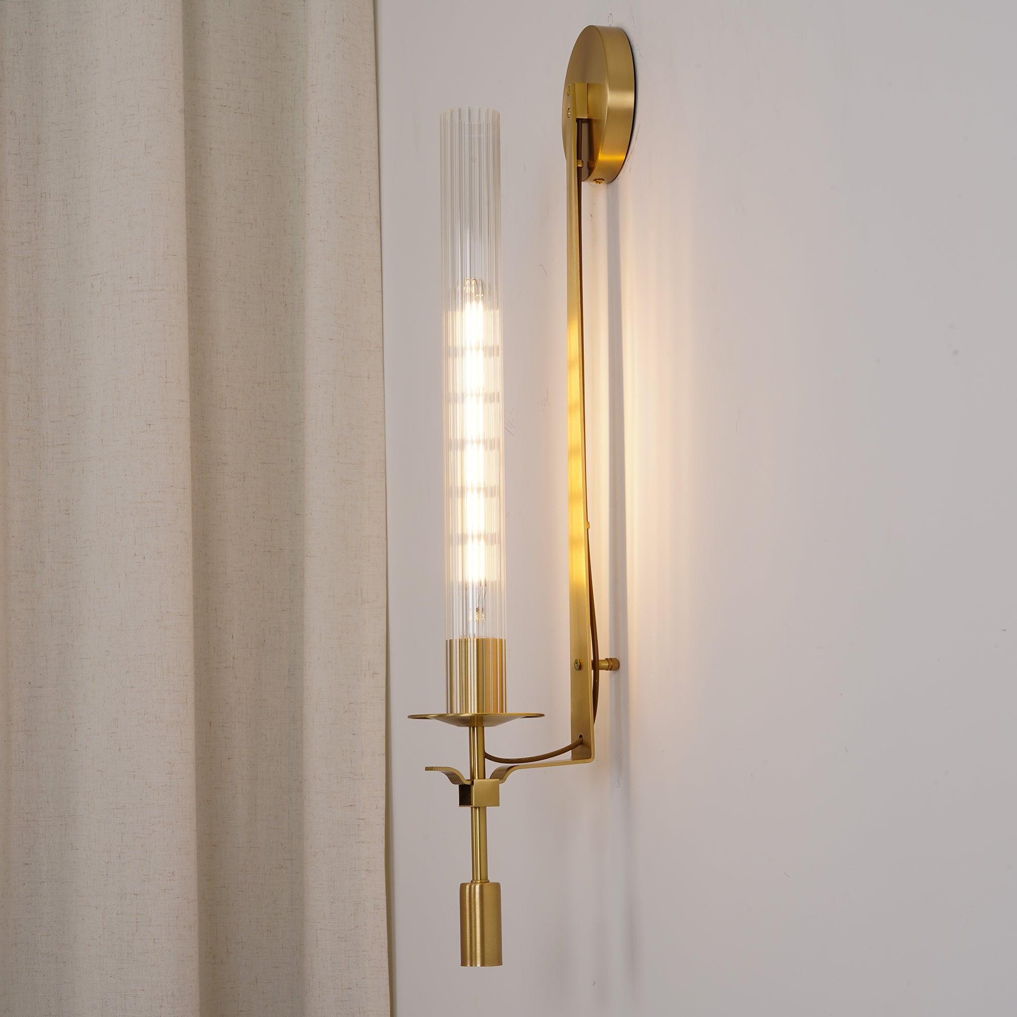 French Classicism Plug-In Wall Light, Plug-In Wall Sconce, detail 12