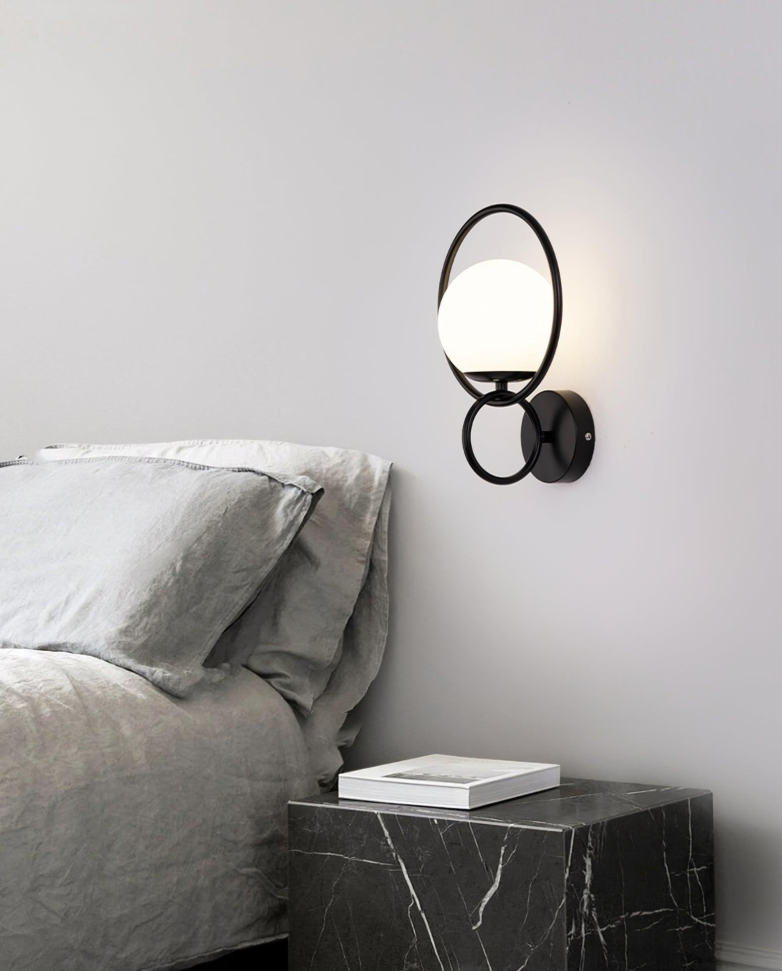 Fort Halo Gold Wall Light, Bathroom Wall Sconce, detail 4