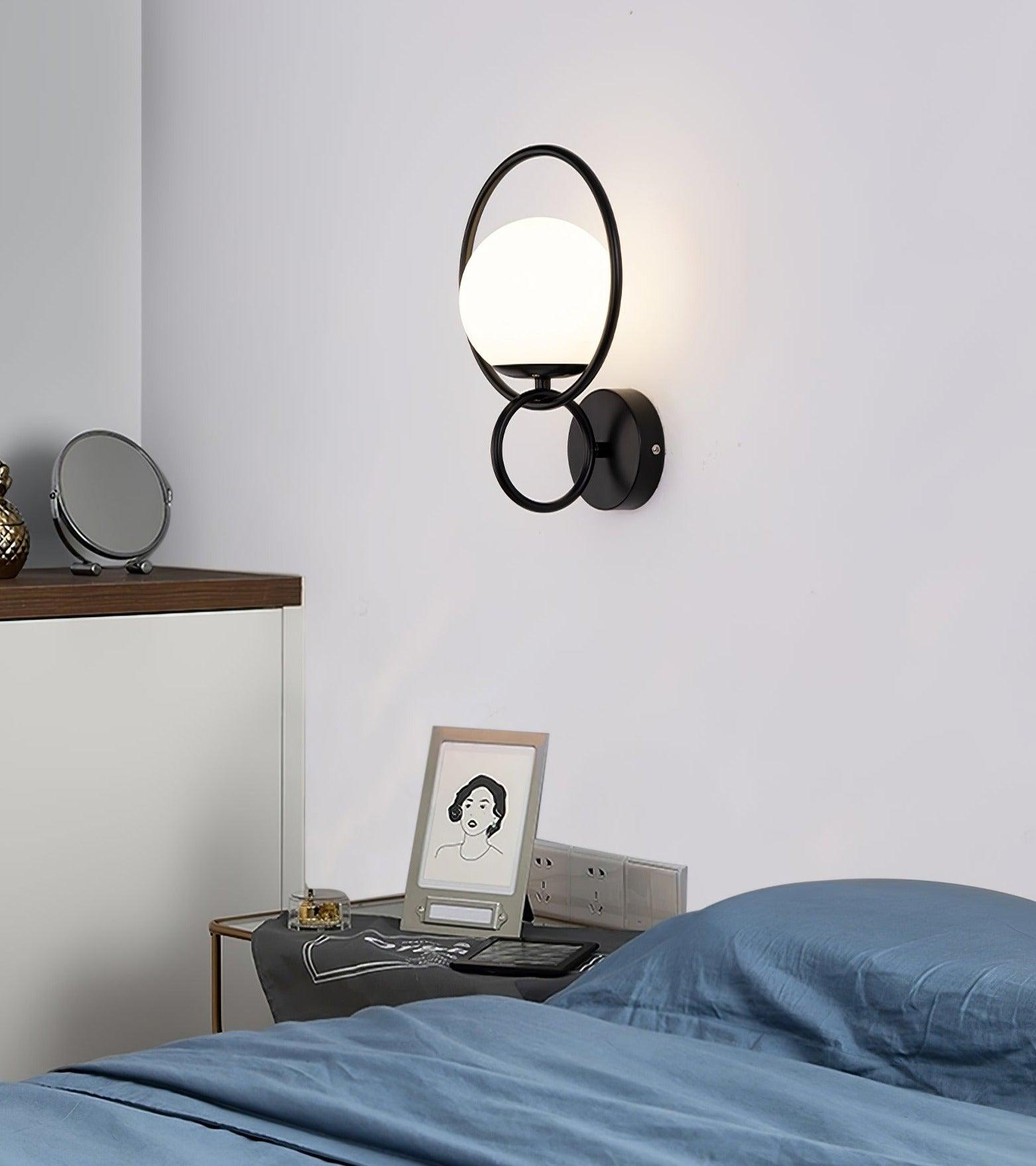 Fort Halo Gold Wall Light, Bathroom Wall Sconce, detail 5