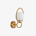 Fort Halo Gold Wall Light, Bathroom Wall Sconce, Iron, Dia 23cm x H 35cm