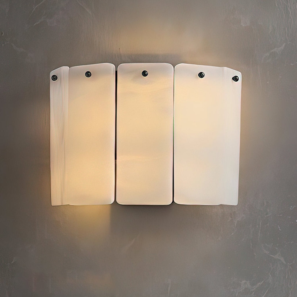 Fractured Alabaster Wall Light - Wall Lamp, Hardwired Wall Sconce, detail 7