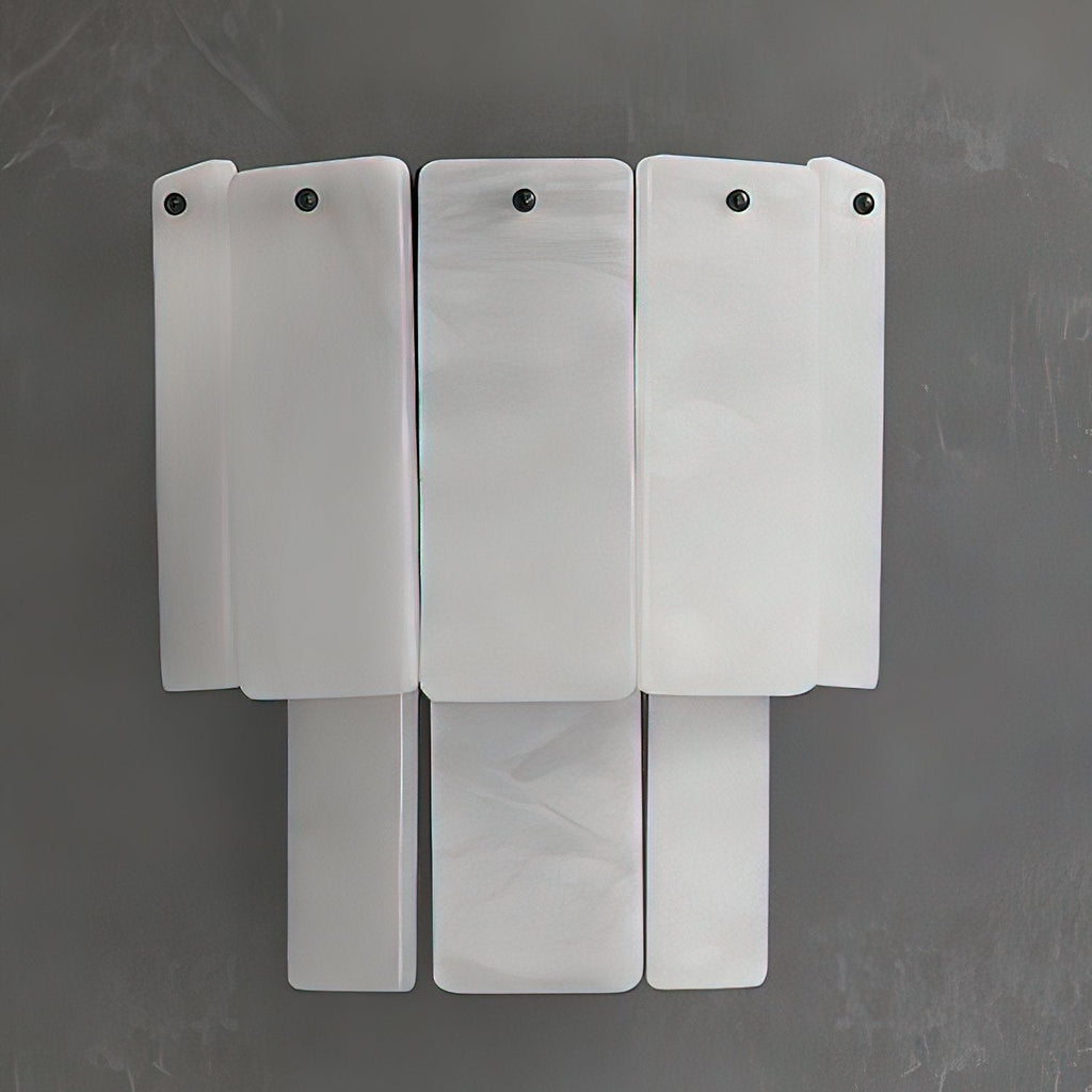 Fractured Alabaster Wall Light - Wall Lamp, Hardwired Wall Sconce, detail 5