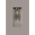 Framburg Princessa 17 Inch 2 Light Bath Vanity Fixture, Bathroom Vanity Light, Height: 17.0 Inches