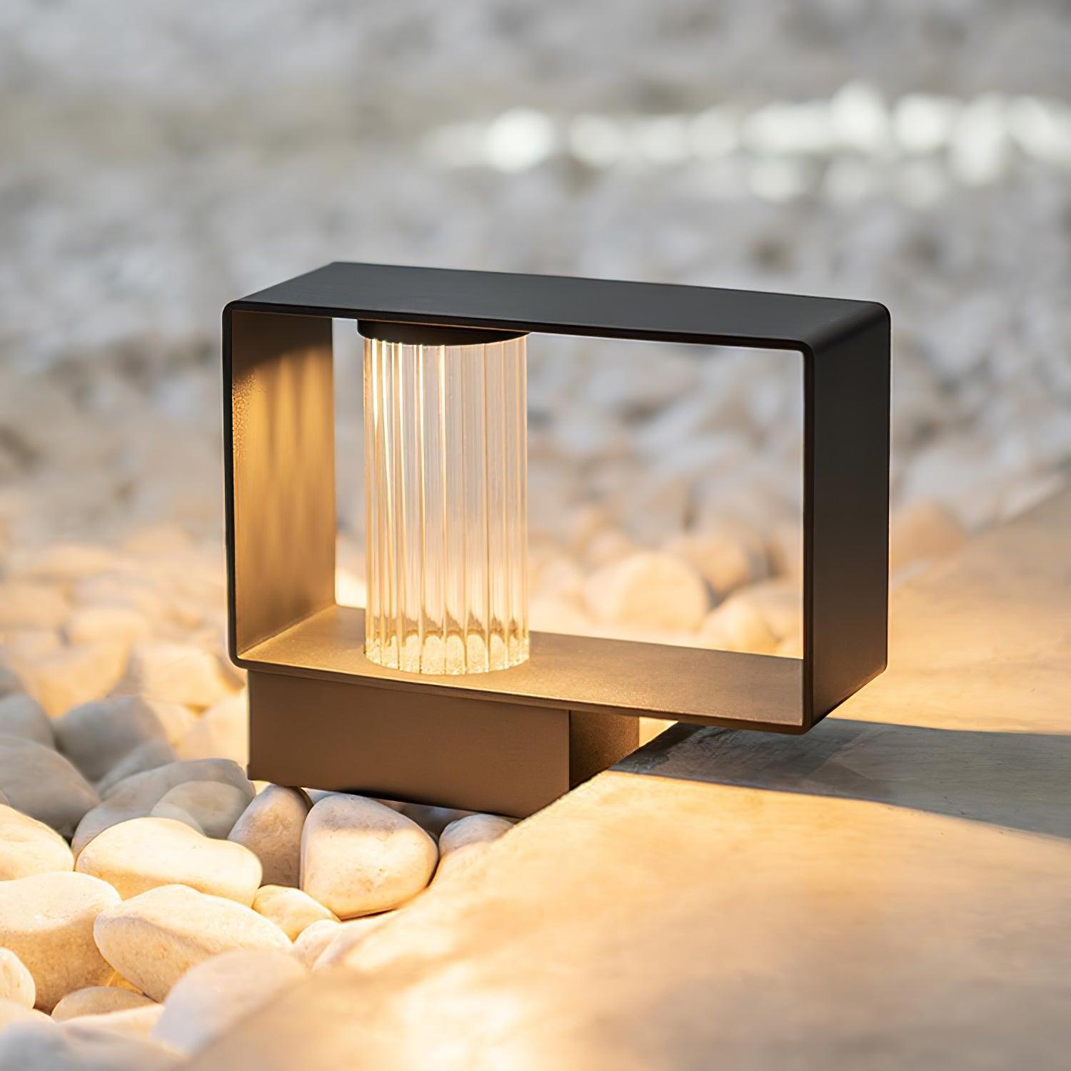 Frame Exterior Post Lamp, Outdoor Wall Light, detail 3