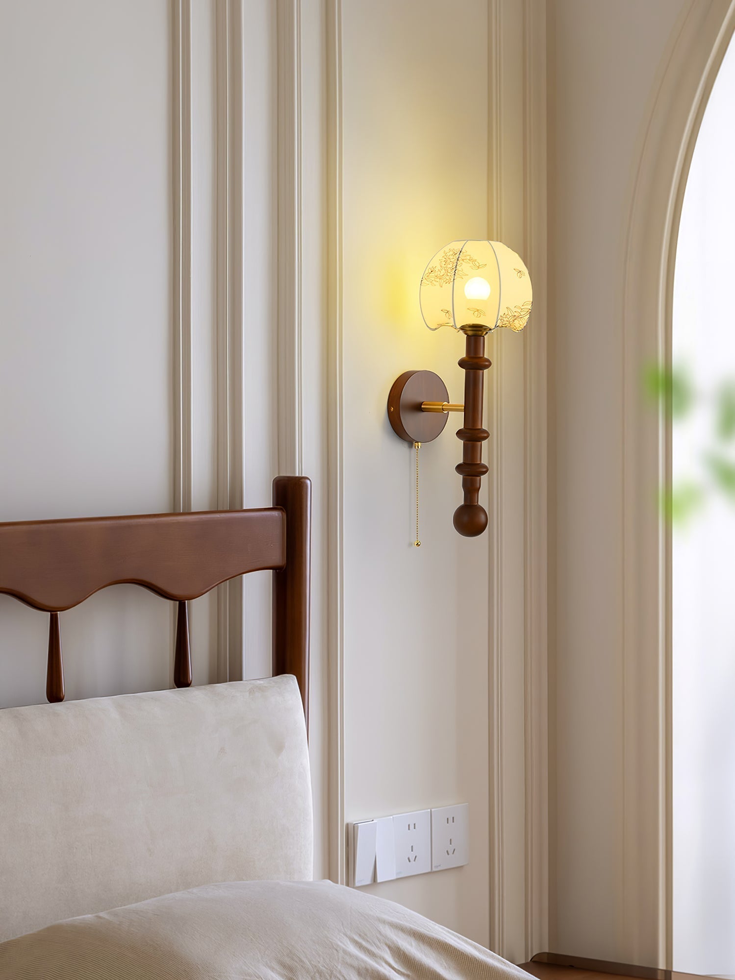 Roma Wall Light, Hardwired Wall Sconce, detail 40