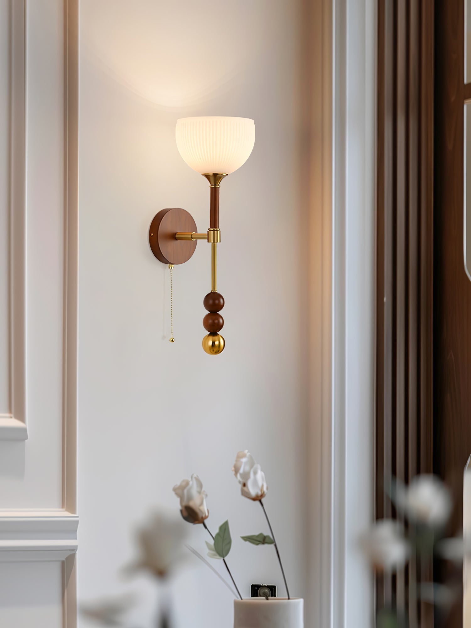 Roma Wall Light, Hardwired Wall Sconce, detail 41