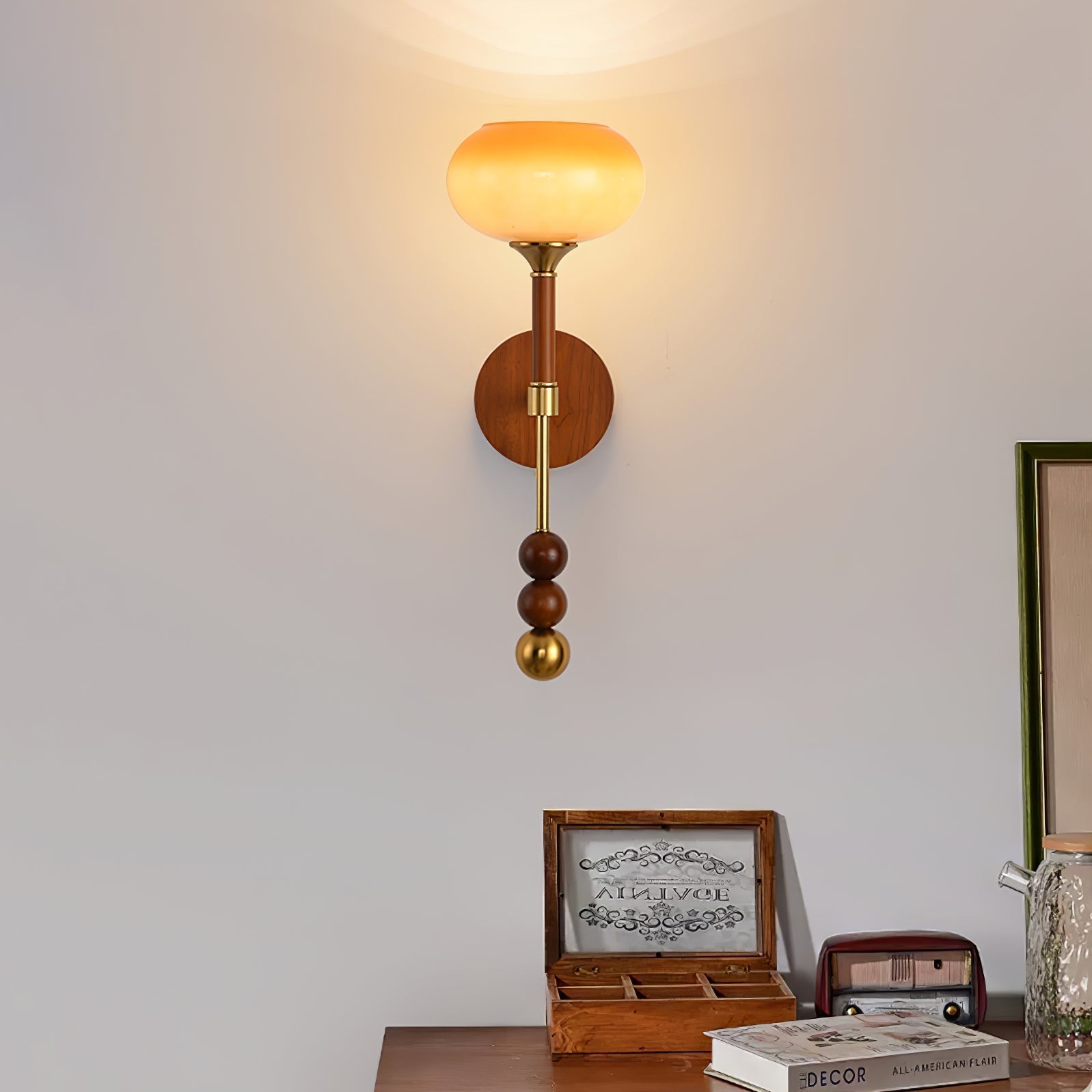 Roma Wall Light, Hardwired Wall Sconce, detail 6