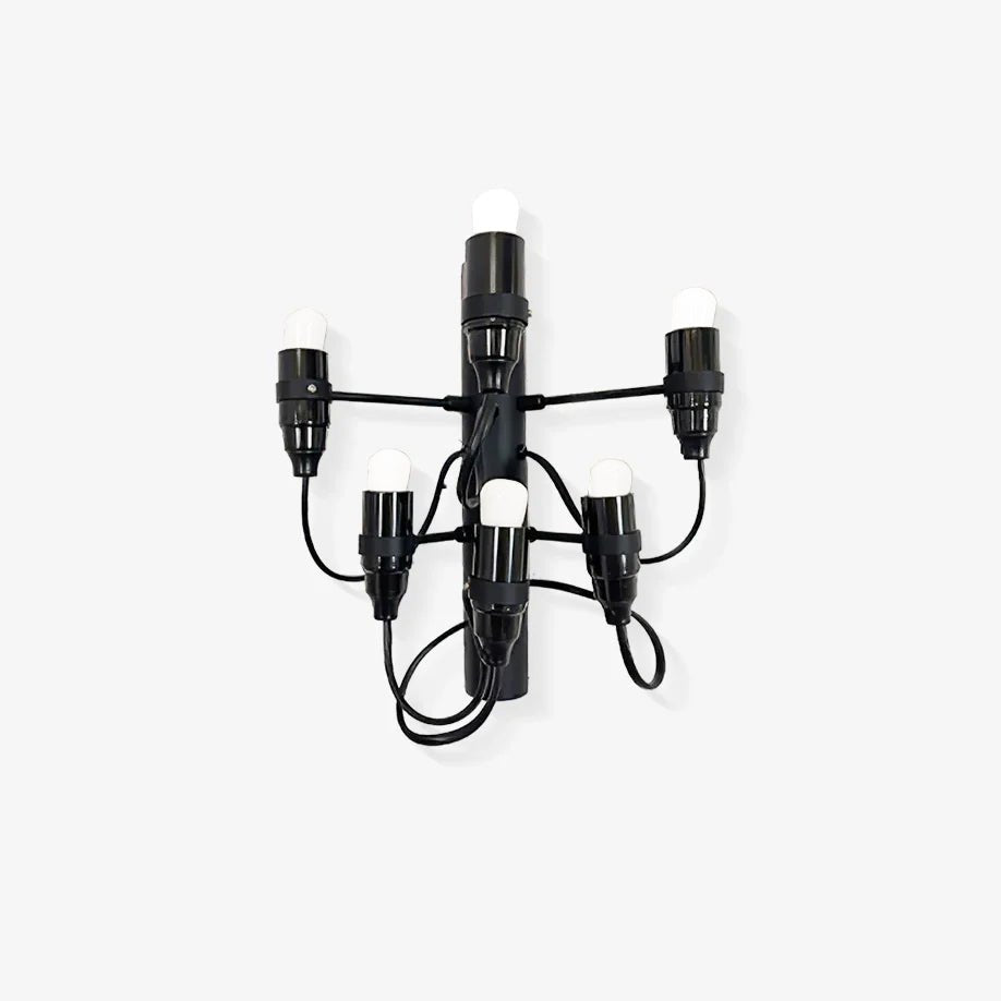 Fruit Wall Light, Hardwired Wall Sconce, Metal, 4 Heads ∅ 7.1″ x H 11.8″