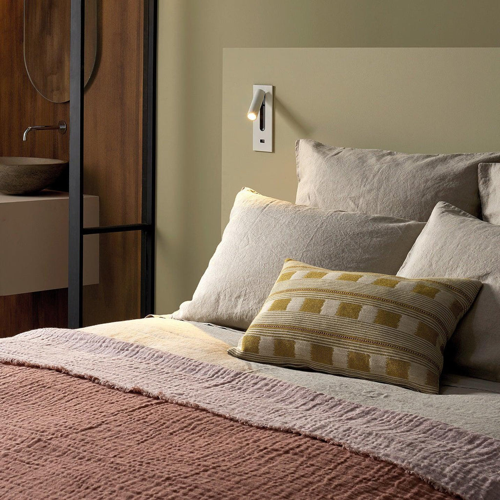 Folded Back Bedside Wall Light, Hardwired Wall Sconce, detail 4