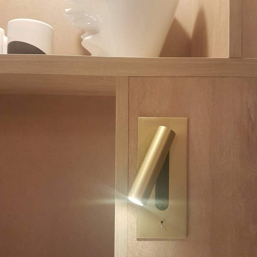 Folded Back Bedside Wall Light, Hardwired Wall Sconce, detail 3