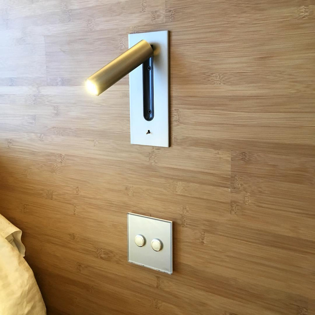 Folded Back Bedside Wall Light, Hardwired Wall Sconce, detail 6