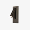 Folded Back Bedside Wall Light, Hardwired Wall Sconce, Aluminum alloy, ∅ 3.1″ x H 7.2″