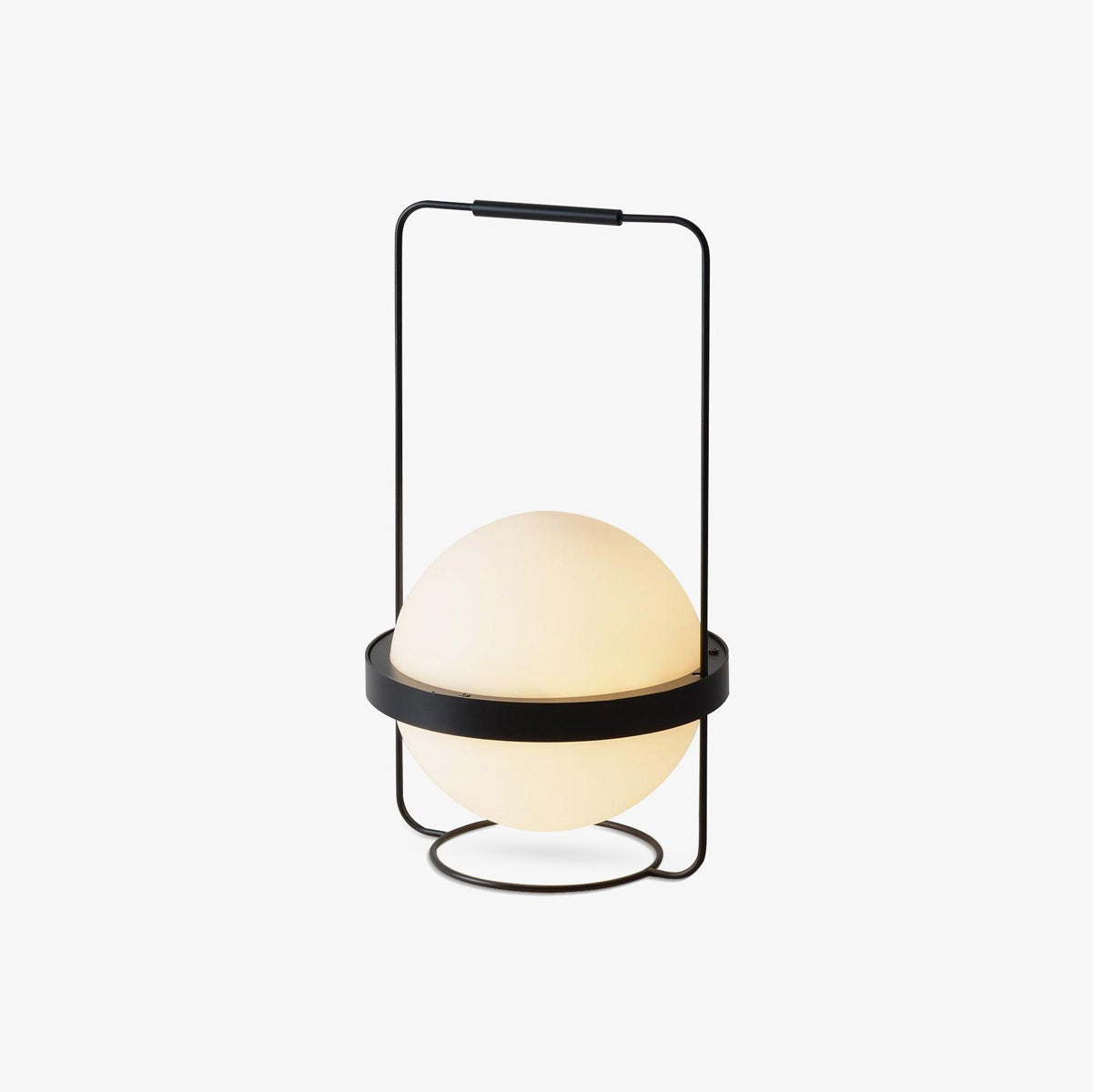 Gardens Table Light, Bedside Table Lamp, Metal, ∅ 9.8″ x H 21.7″