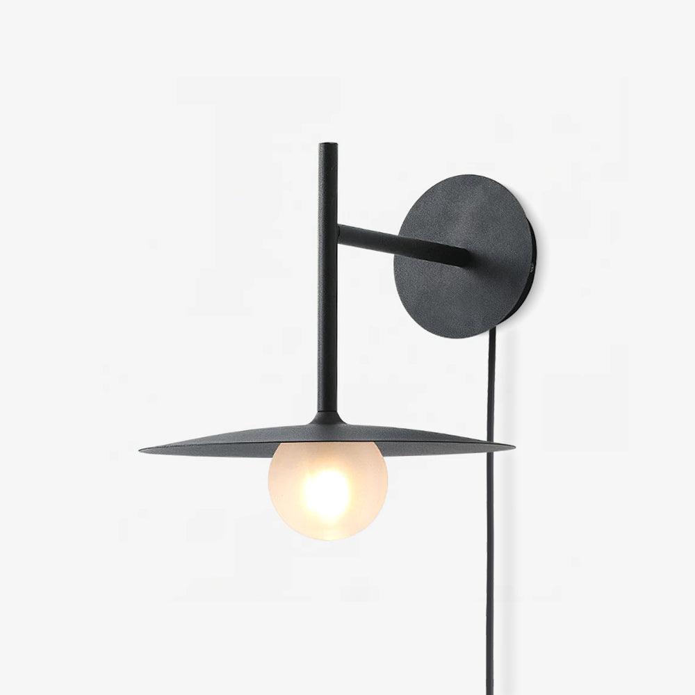 Gea Iron Plug-In Wall Light, Plug-In Wall Sconce, detail 2
