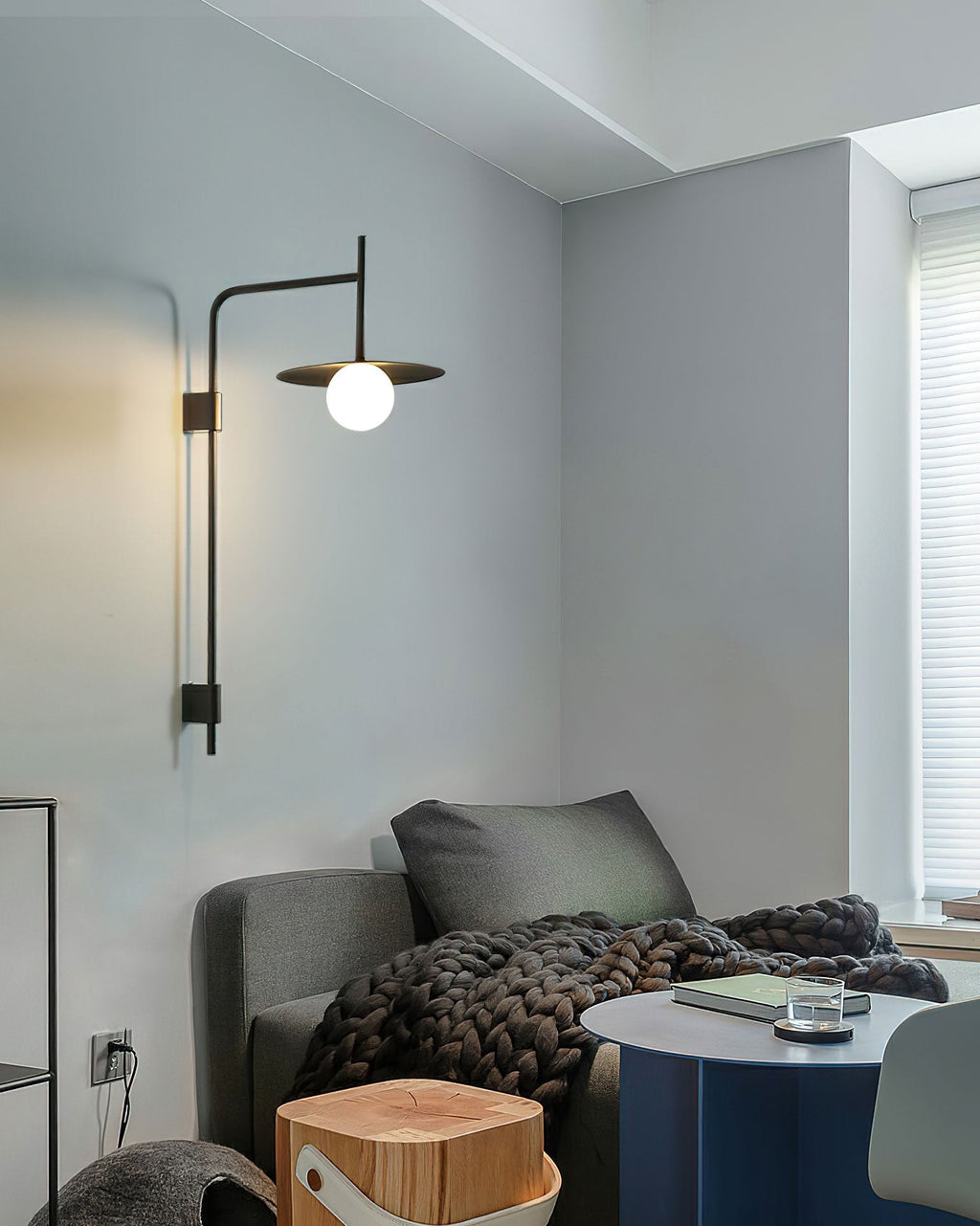 Gea Wall Light, Bedroom Wall Sconce, detail 8