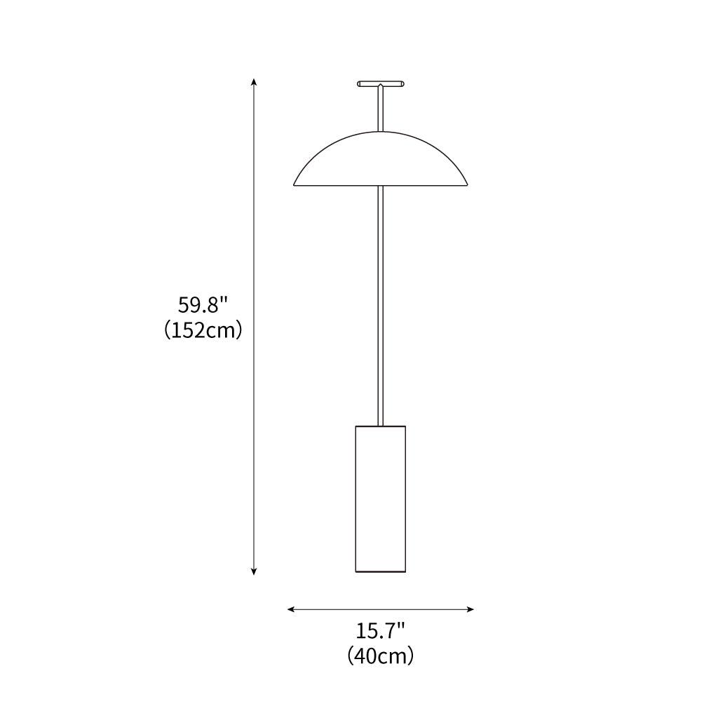 Geen-a Floor Light 15.7", Floor Lamp, detail 3