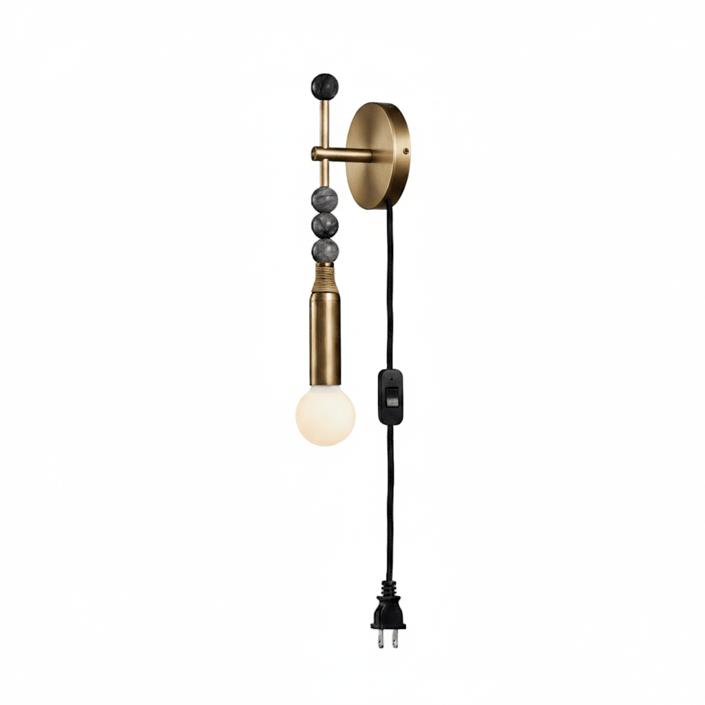 Toam Plug-In Wall Light, Plug-In Wall Sconce, detail 26