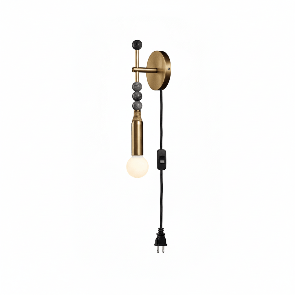 Toam Plug-In Wall Light, Plug-In Wall Sconce, detail 25