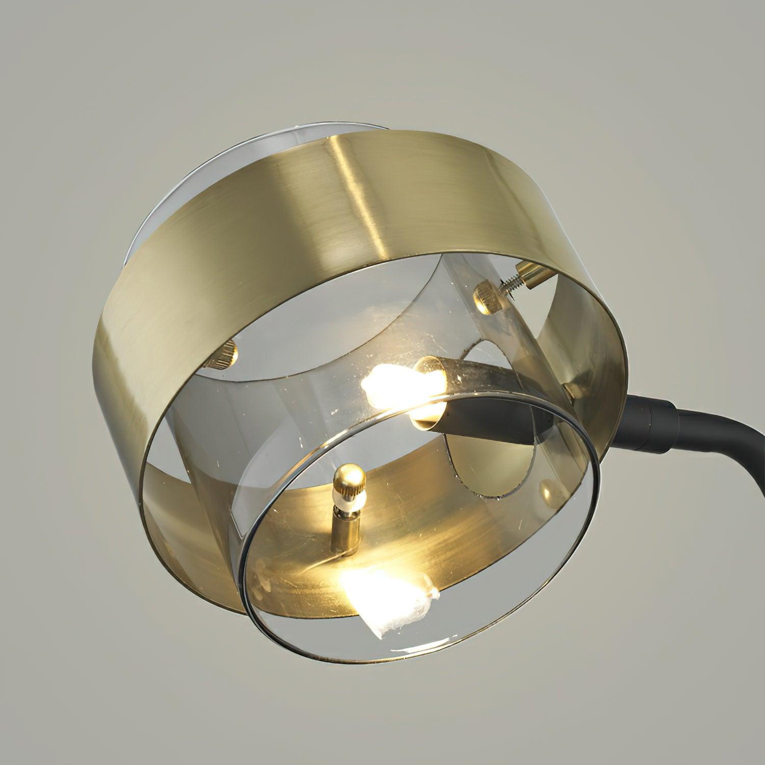 Gemini Twin Floor Light, Floor Lamp, detail 12