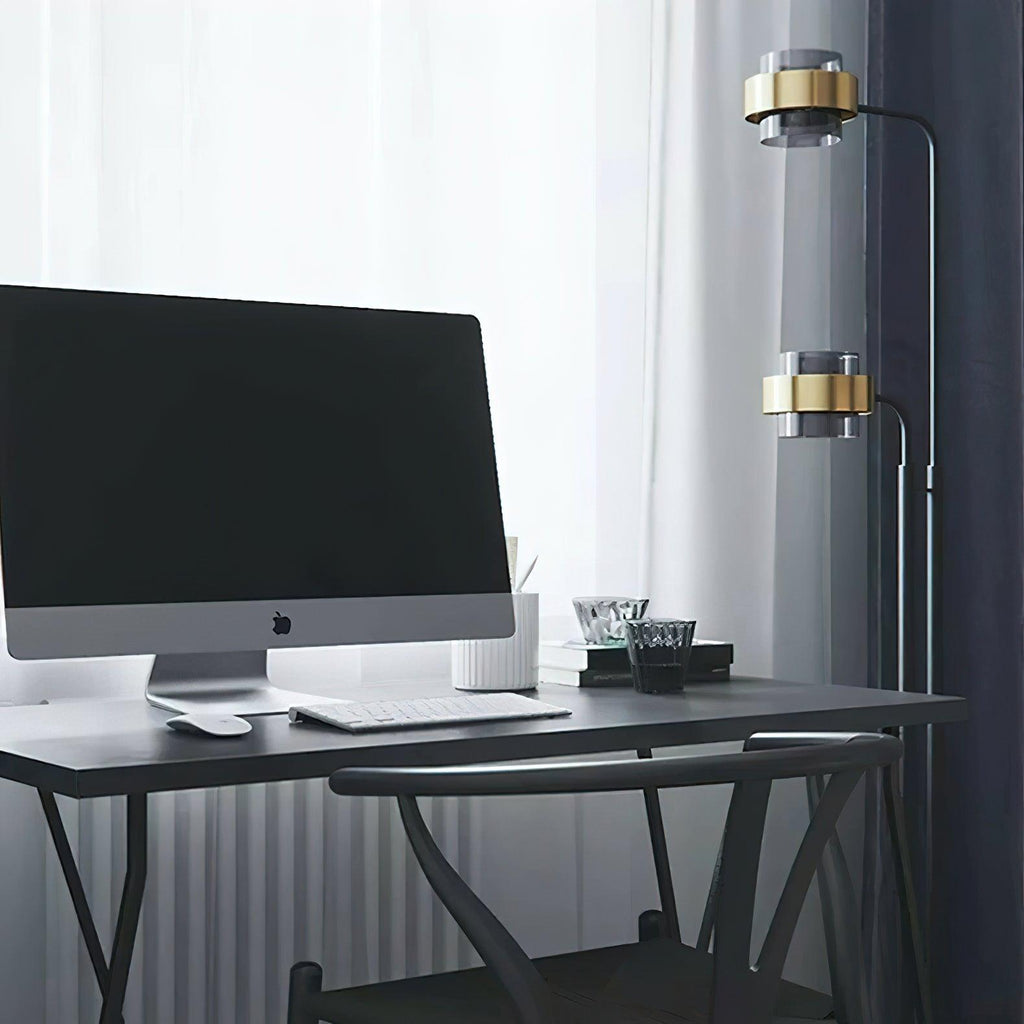 Gemini Twin Floor Light, Floor Lamp, detail 8