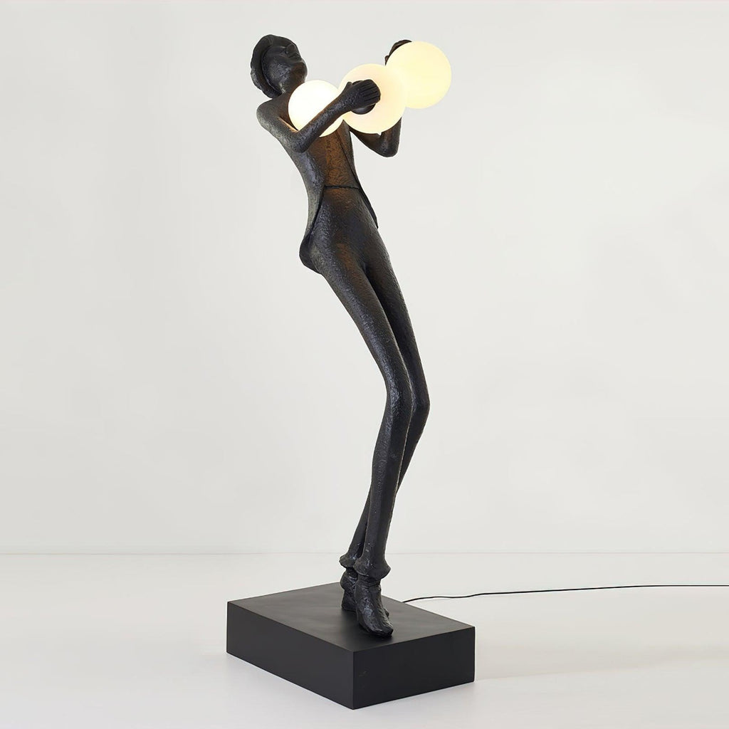 Gentleman Sculpture Floor Light, Floor Lamp, detail 29