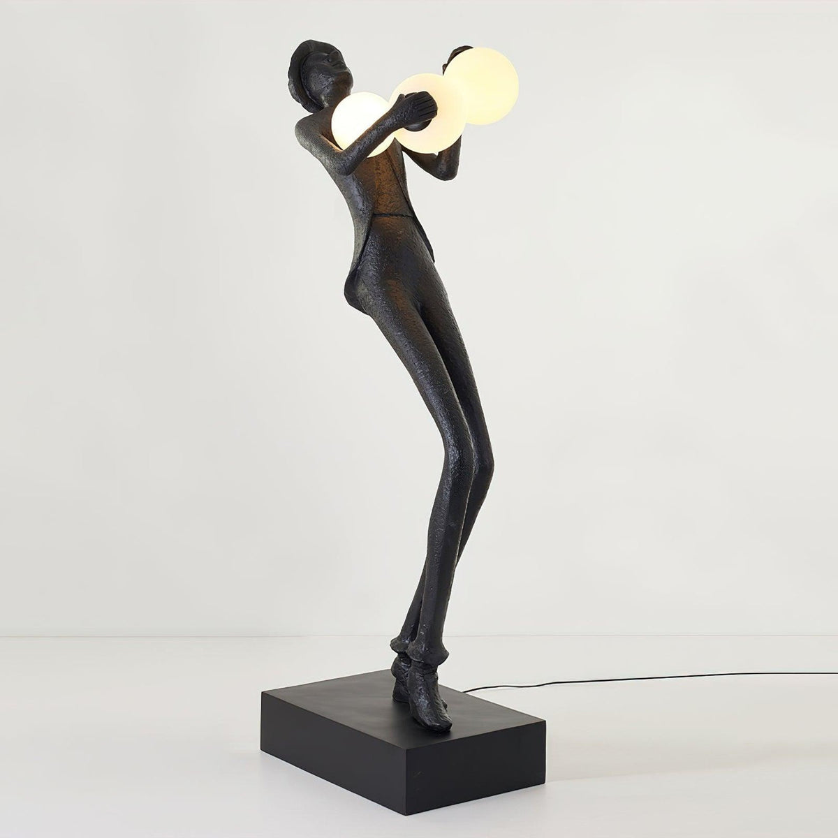 Gentleman Sculpture Floor Light, Floor Lamp, detail 29