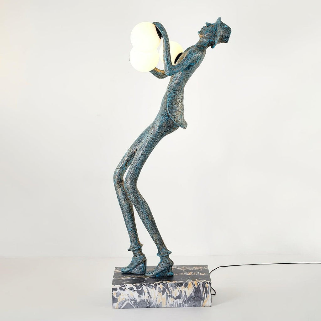 Gentleman Sculpture Floor Light, Floor Lamp, detail 6