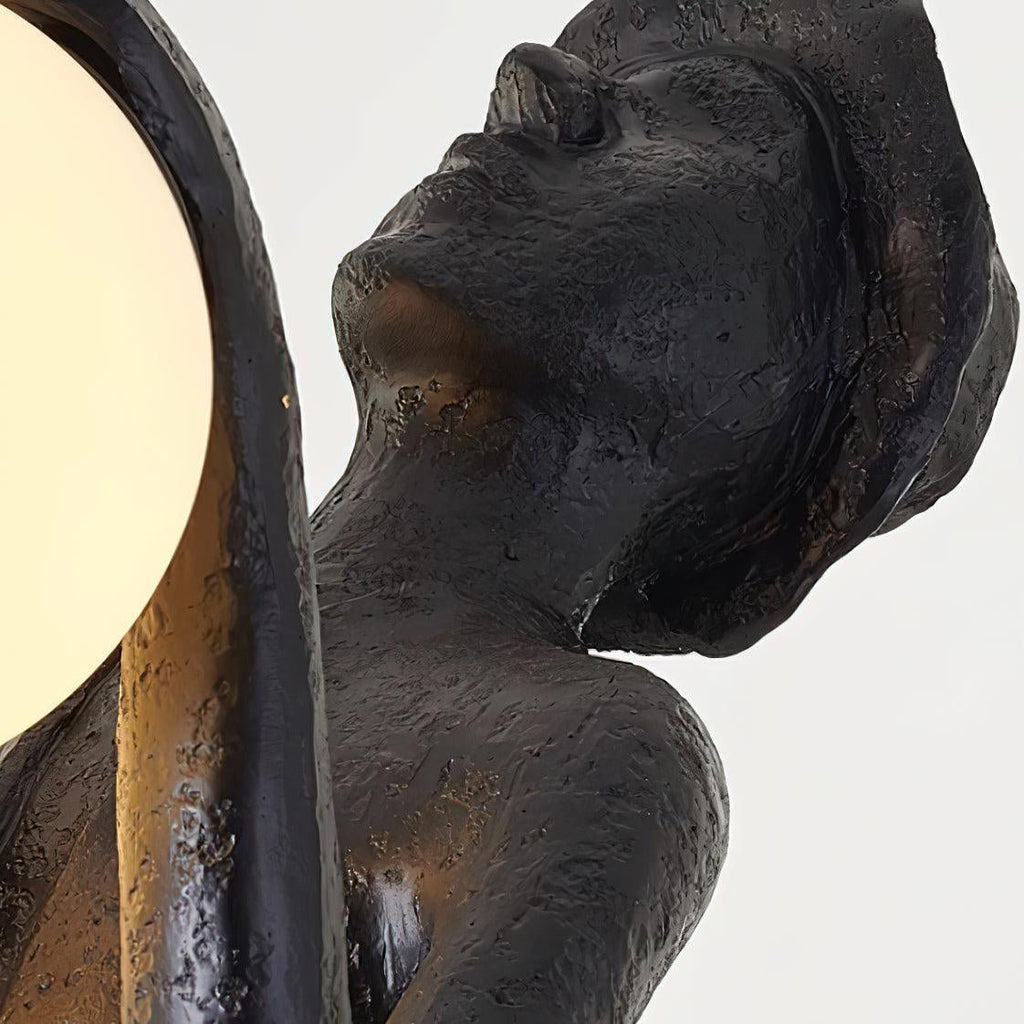 Gentleman Sculpture Floor Light, Floor Lamp, detail 7
