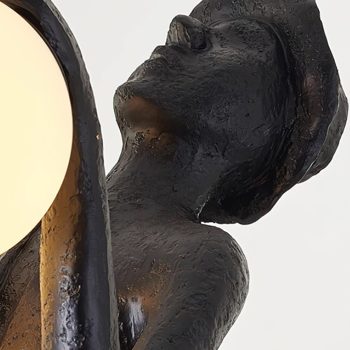 Gentleman Sculpture Floor Light, Floor Lamp, detail 7