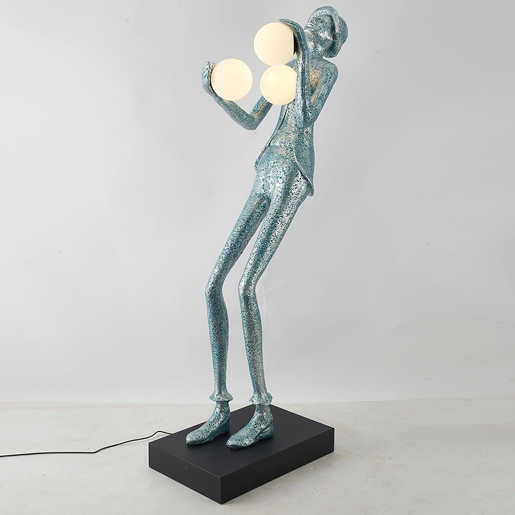 Gentleman Sculpture Floor Light, Floor Lamp, detail 20