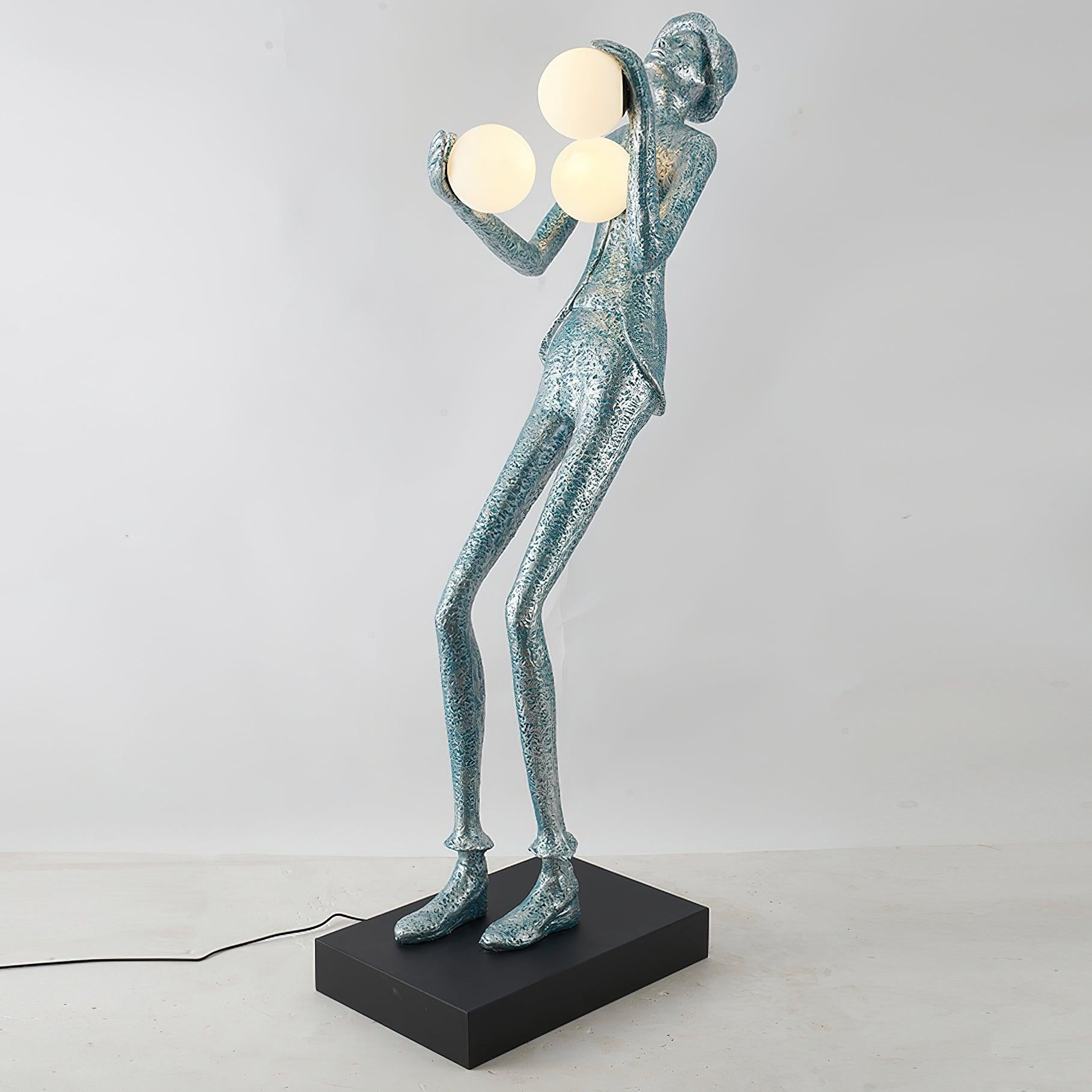 Gentleman Sculpture Floor Light, Floor Lamp, detail 20